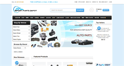 Desktop Screenshot of importpartsdepot.com